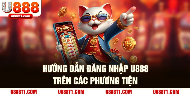 Hướng dẫn đăng nhập U888 trên các phương tiện