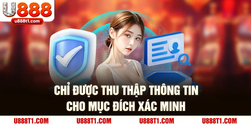 Thu thập thông tin cho mục đích xác minh